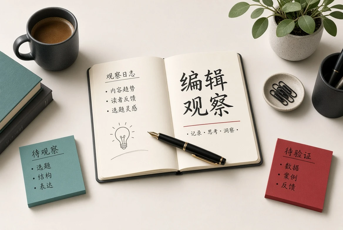 编辑观察与影像阅读主题图